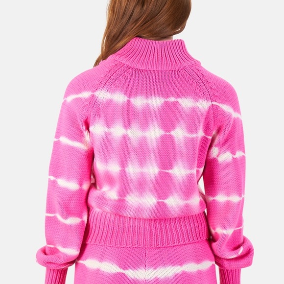 LSF Florrie Zip Up Jacket- Hibiscus Hand Dye - Picture 3 of 4